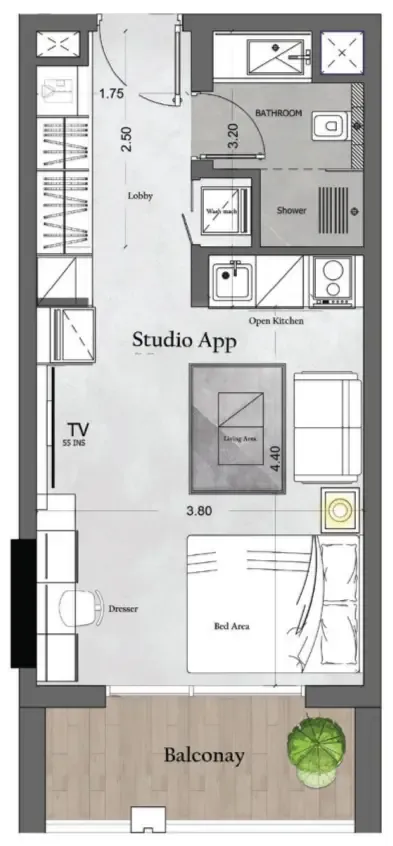 Unique Saray Saray Prime Residence floor plan