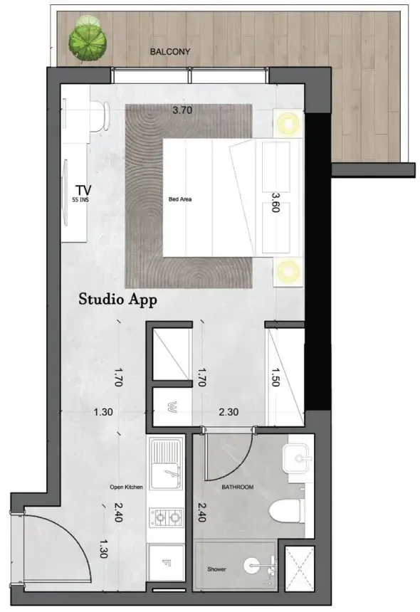Unique Saray Saray Prime Residence floor plan