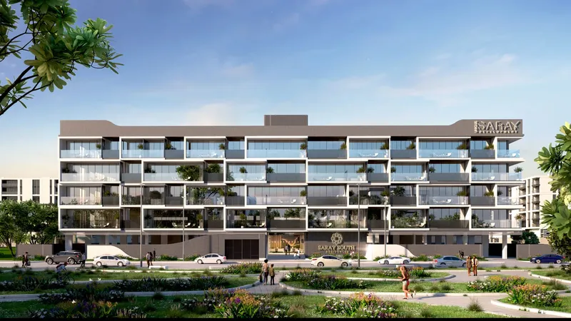 Exterior at Saray South Residences in Dubai South Dubai
