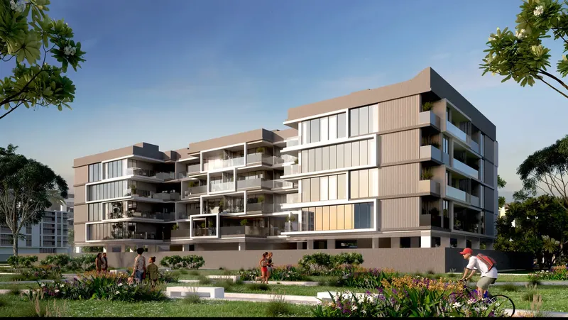 Exterior at Saray South Residences in Dubai South Dubai