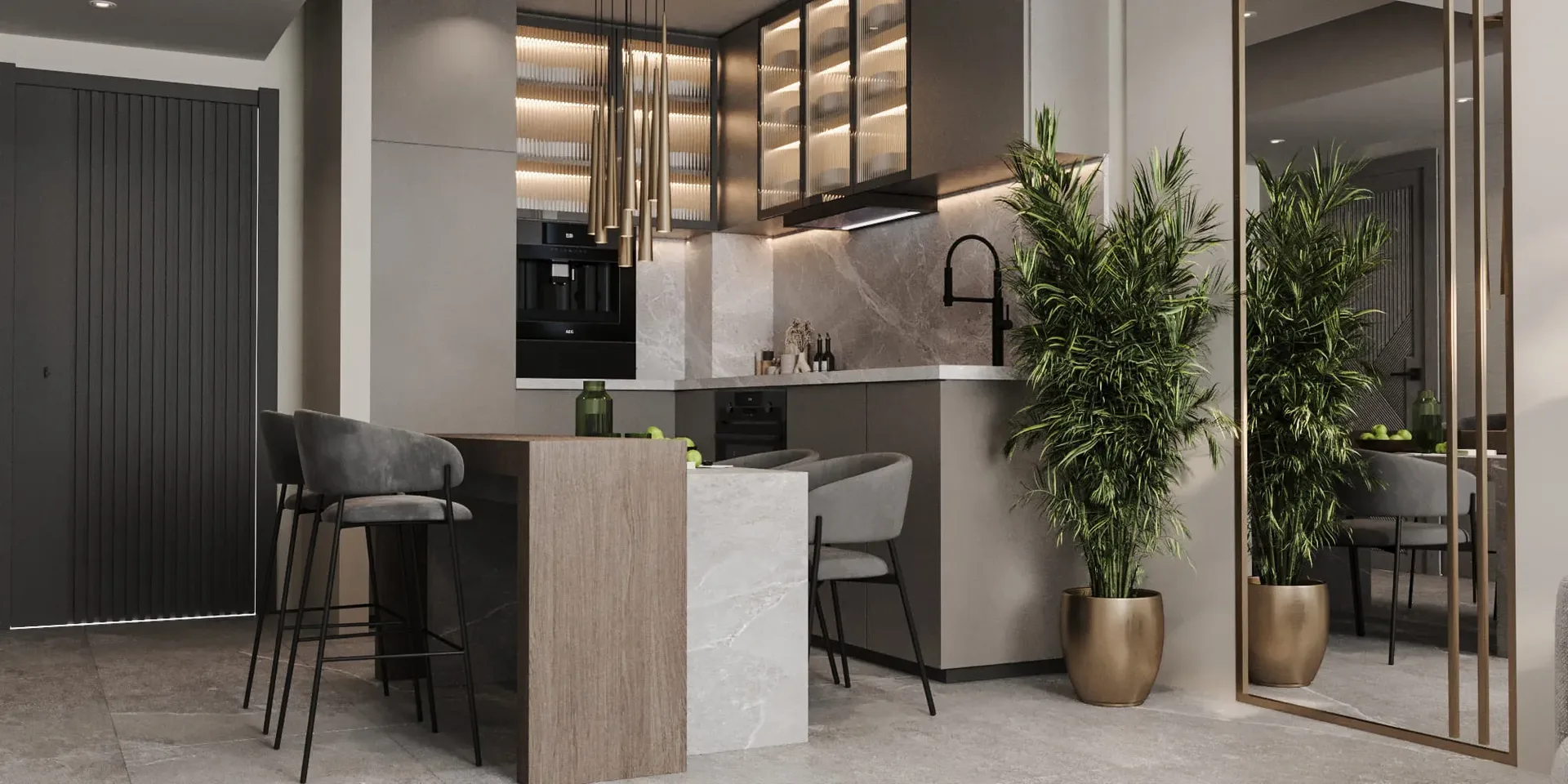 Interior at Saray South Residences in Dubai South Dubai