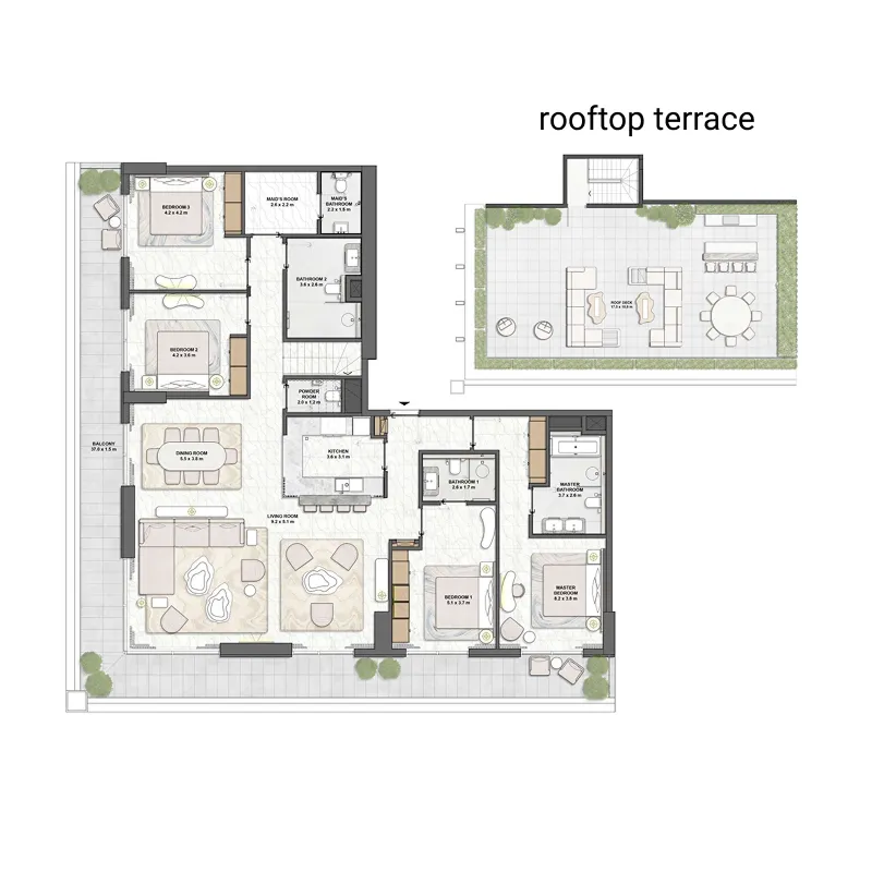 Beyond Developments Saria floor plan