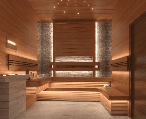 Sauna amenity image at Ocean Tower
