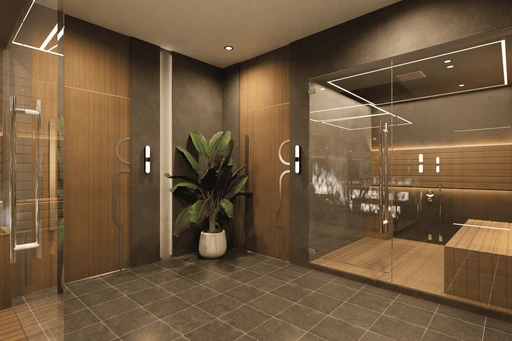 Sauna & Steam Area amenity image at Astra South