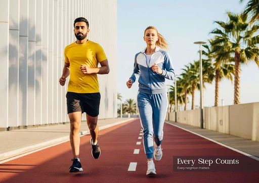 Scenic Jogging Track amenity image at Golden Woods Albab Views
