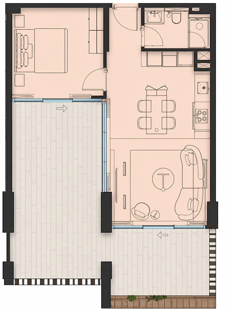 Imtiaz Development Sea Cliff by Imtiaz floor plan