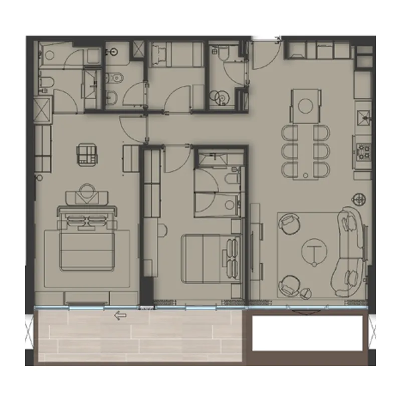 Imtiaz Development Sea Cliff by Imtiaz floor plan