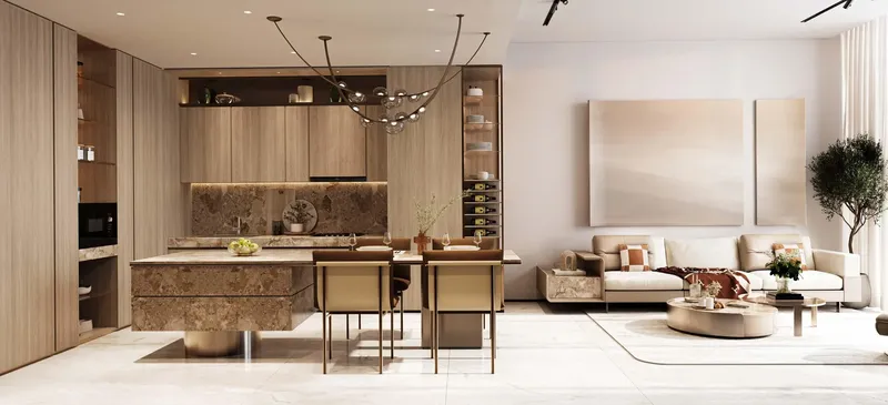 Interior at Sea Cliff by Imtiaz in Dubai Islands Dubai