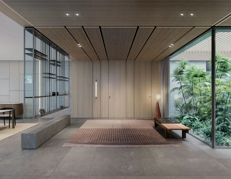 Interior at Sea Glints Mansions in Al Zorah City