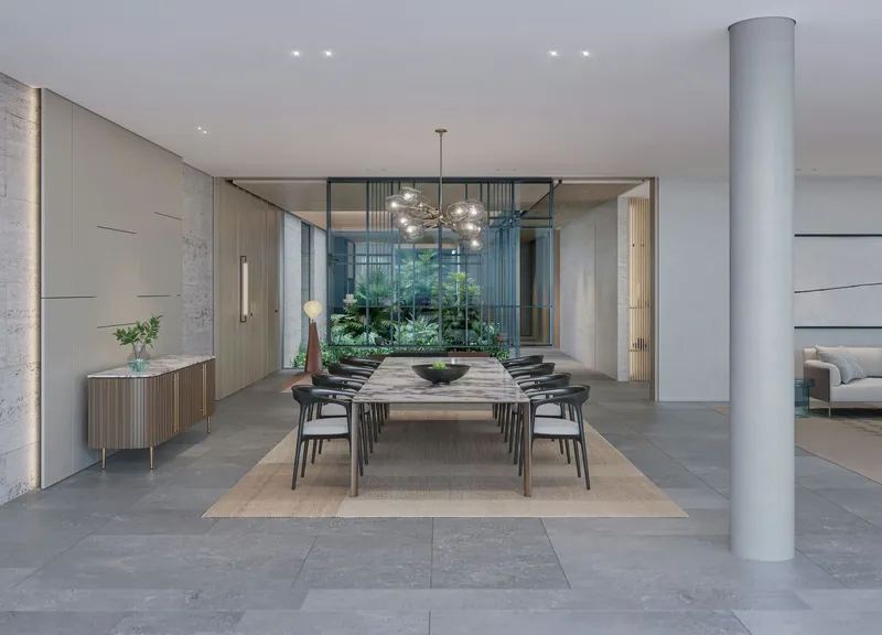 Interior at Sea Glints Mansions in Al Zorah City