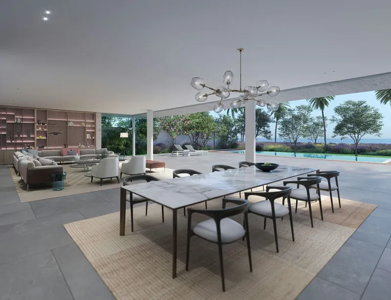 Interior at Sea Glints Mansions in Al Zorah City