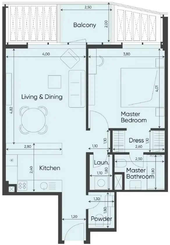 MVS Real Estate Development Sea Legend Tower One floor plan