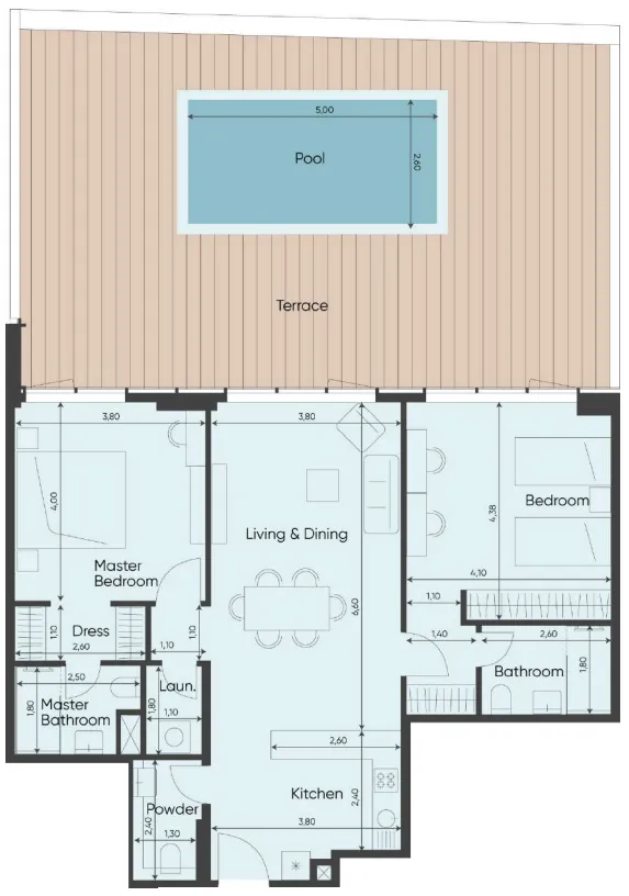 MVS Real Estate Development Sea Legend Tower One floor plan