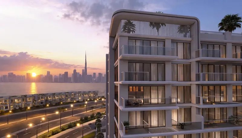 Exterior at Sea View Residence in Dubai Islands Dubai