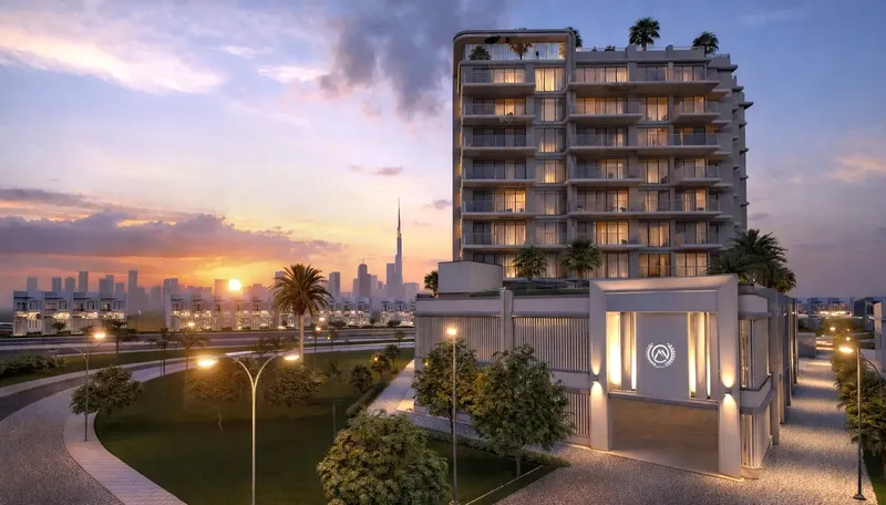 Exterior at Sea View Residence in Dubai Islands Dubai