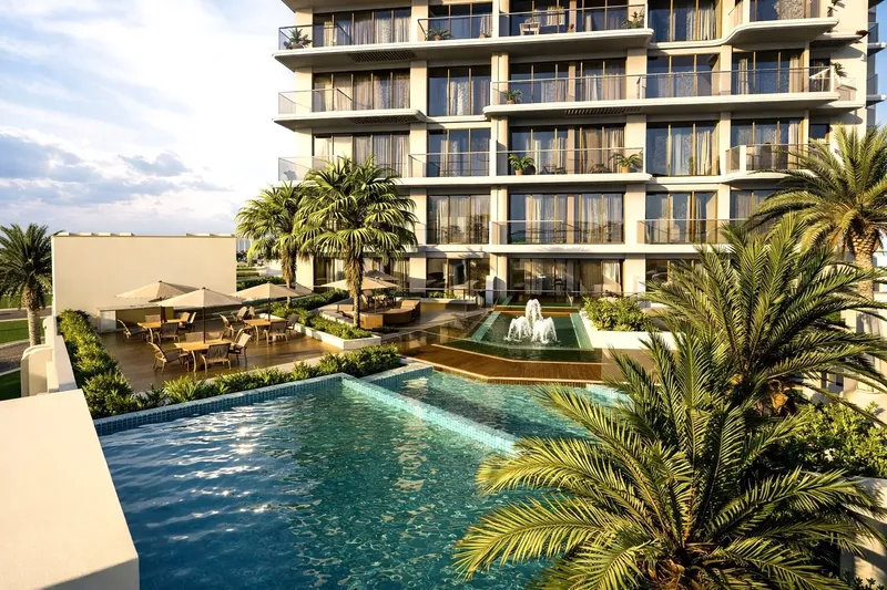 Exterior at Sea View Residence in Dubai Islands Dubai