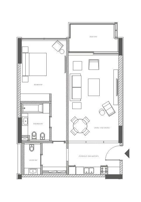 Al Zorah Development Company Sealine Residence floor plan