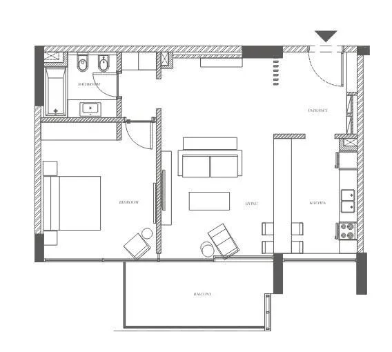 Al Zorah Development Company Sealine Residence floor plan