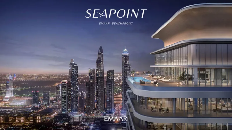 Exterior at Seapoint in Beach Front Dubai