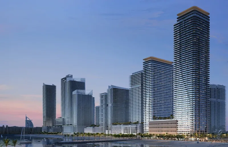 Exterior at Seapoint in Beach Front Dubai