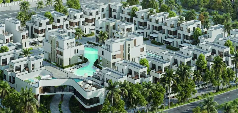 Exterior at Selora Residences in MBR District 11 (Meydan South) Dubai