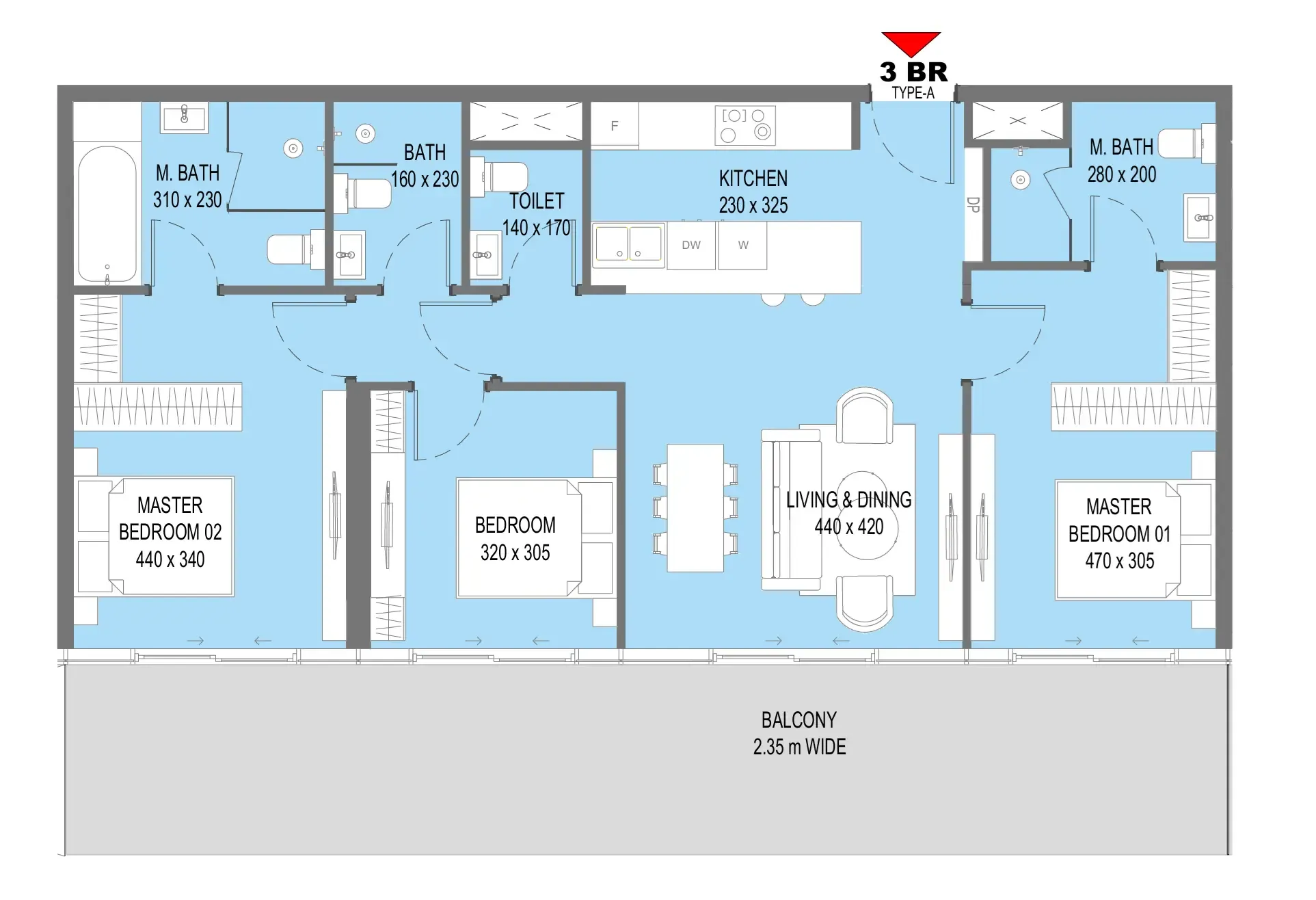 Reportage Properties Sensi floor plan