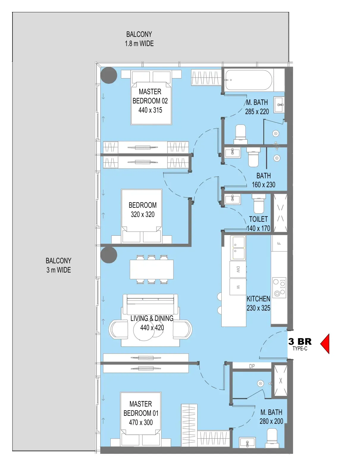 Reportage Properties Sensi floor plan