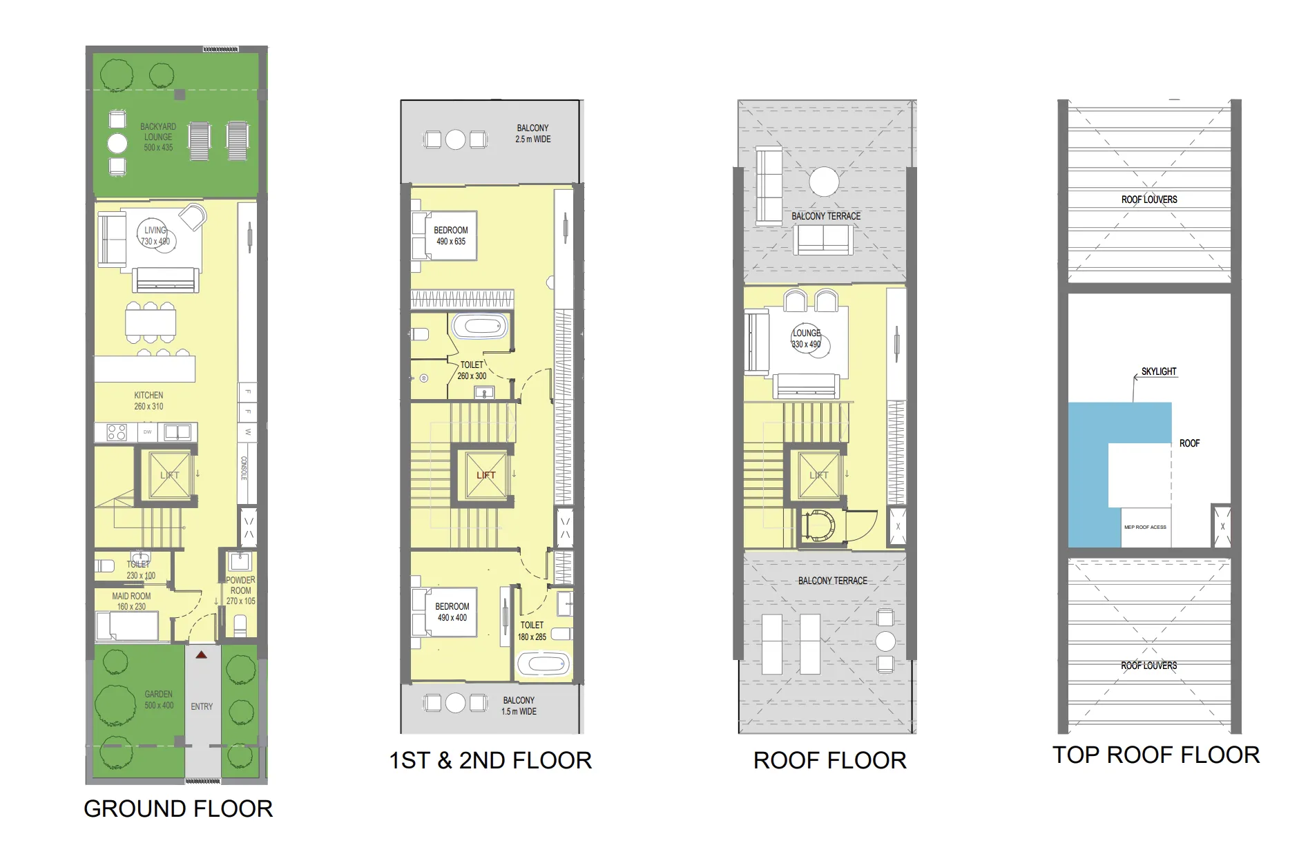 Reportage Properties Sensi floor plan