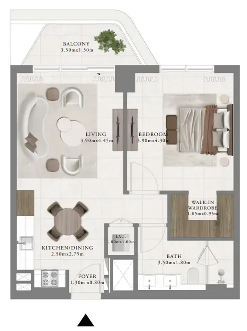 Emaar Sera 2 floor plan