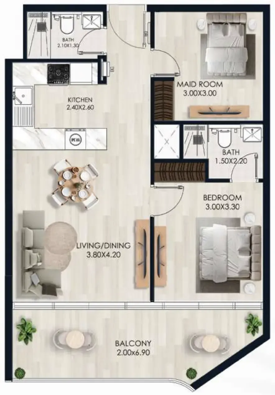 Vision Developments Sera Gardens by Vision floor plan