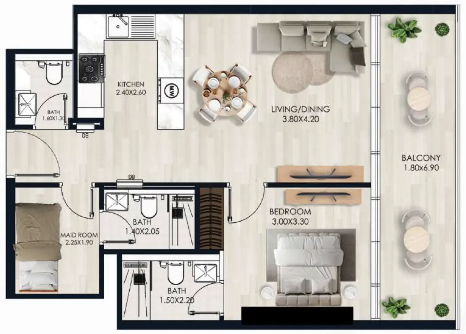 Vision Developments Sera Gardens by Vision floor plan