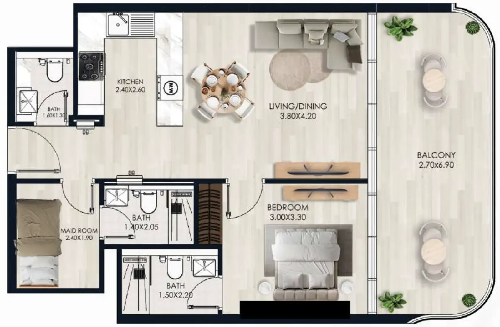 Vision Developments Sera Gardens by Vision floor plan