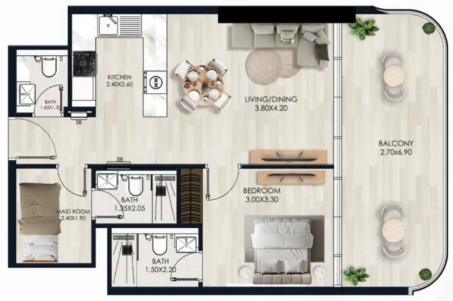 Vision Developments Sera Gardens by Vision floor plan