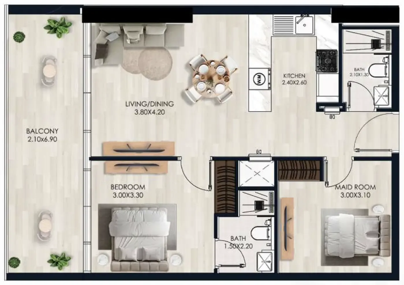 Vision Developments Sera Gardens by Vision floor plan