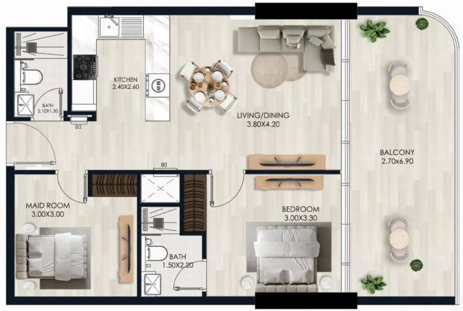 Vision Developments Sera Gardens by Vision floor plan