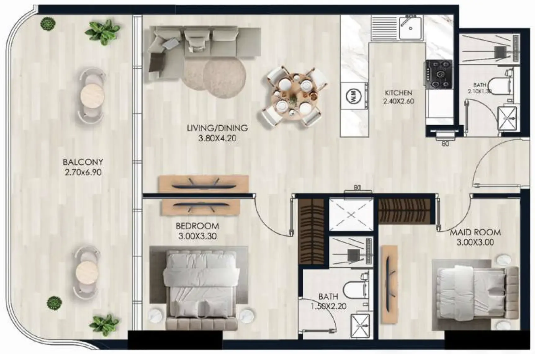 Vision Developments Sera Gardens by Vision floor plan