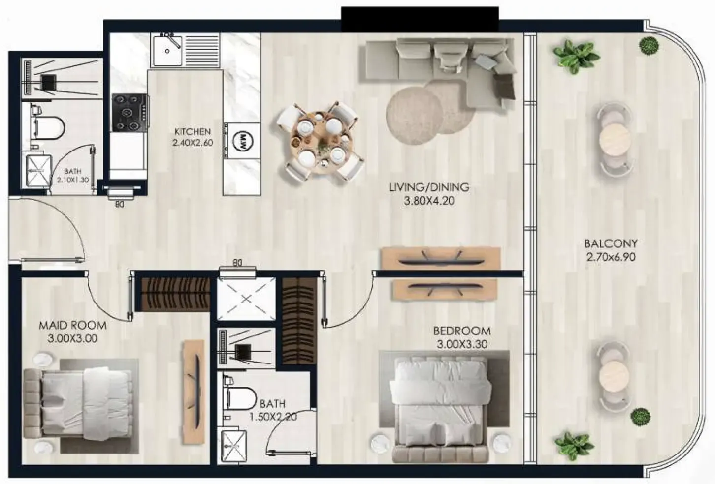 Vision Developments Sera Gardens by Vision floor plan