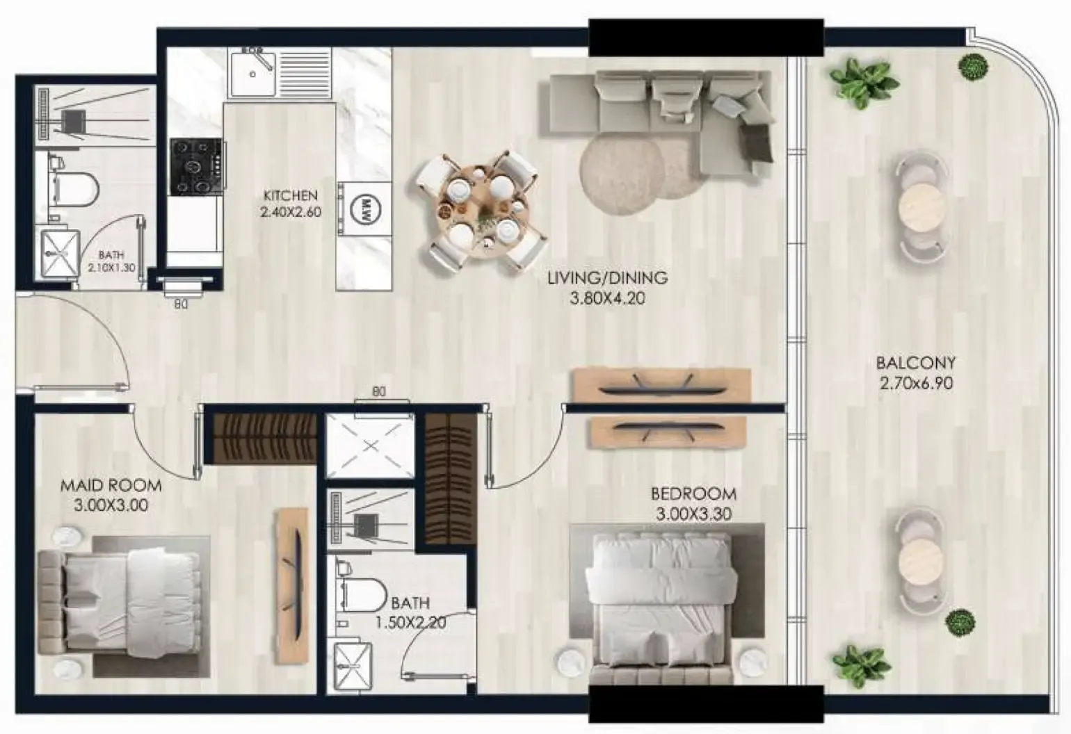Vision Developments Sera Gardens by Vision floor plan