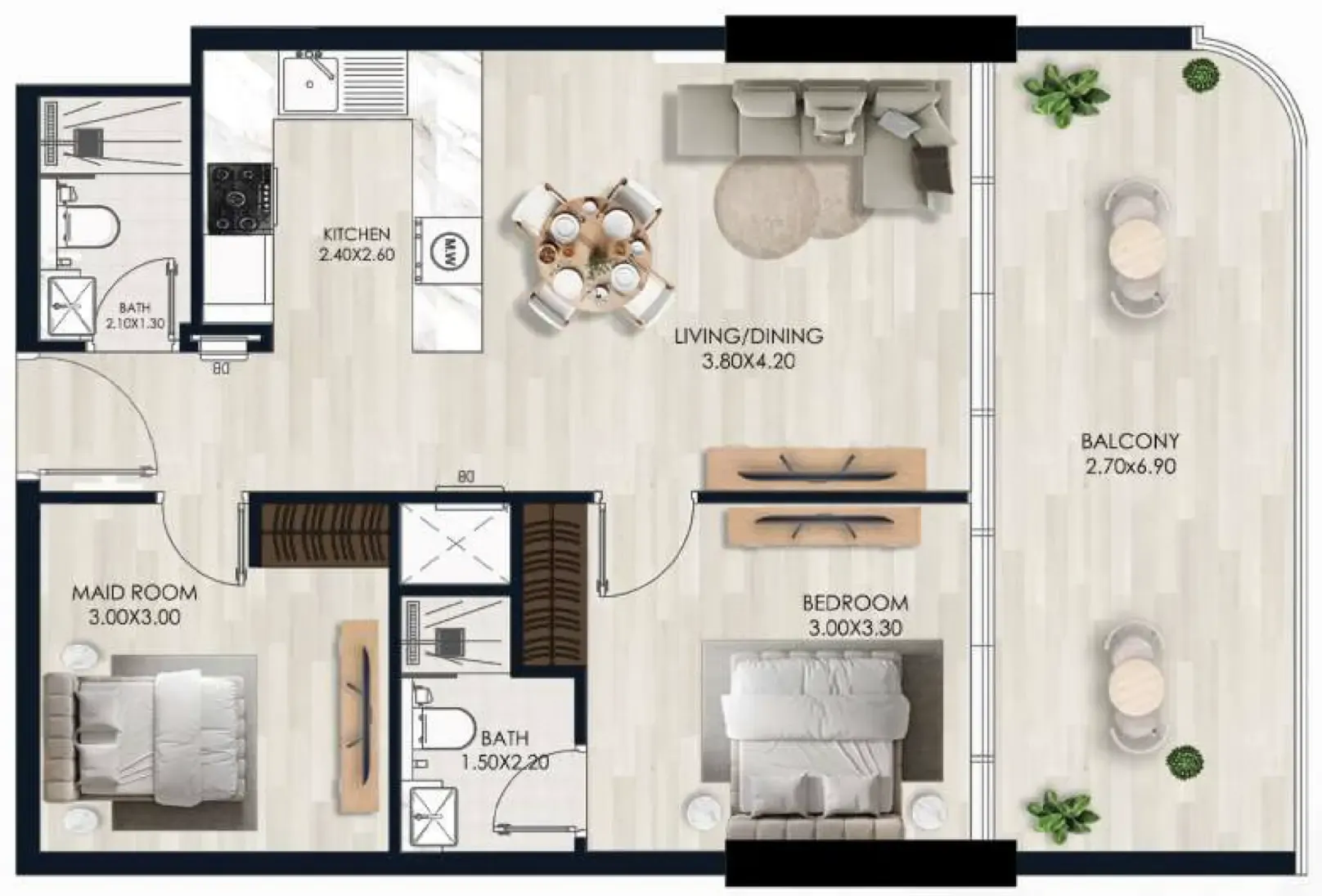 Vision Developments Sera Gardens by Vision floor plan