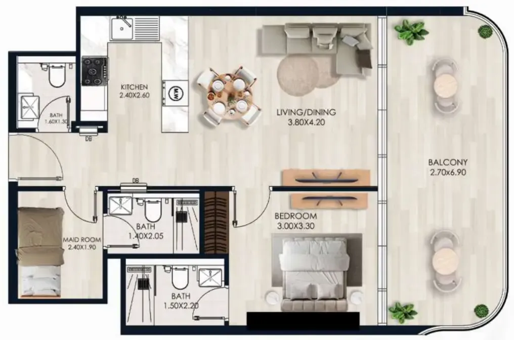 Vision Developments Sera Gardens by Vision floor plan