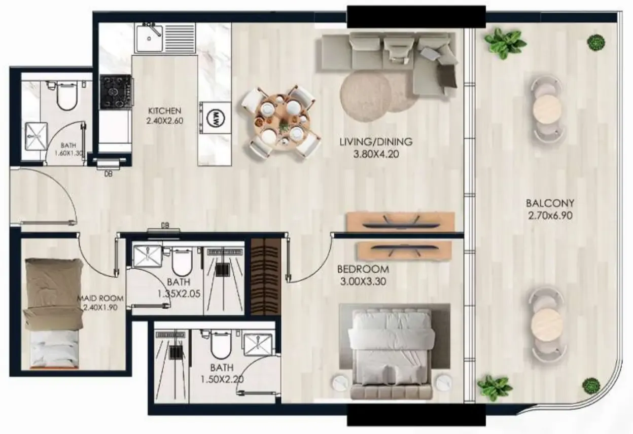 Vision Developments Sera Gardens by Vision floor plan