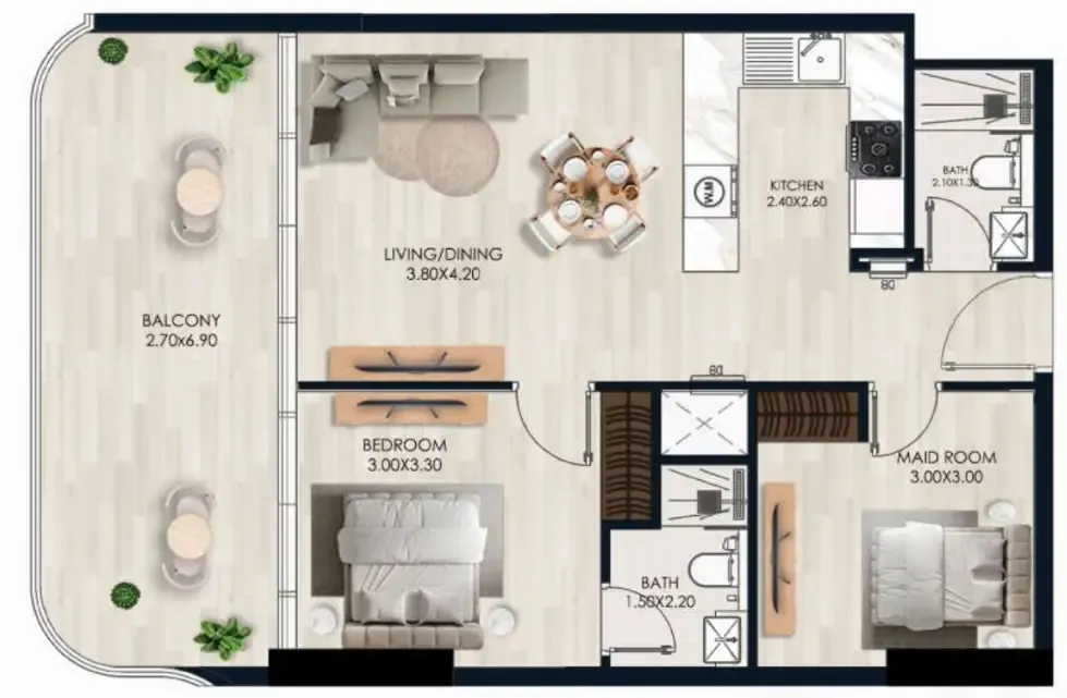 Vision Developments Sera Gardens by Vision floor plan