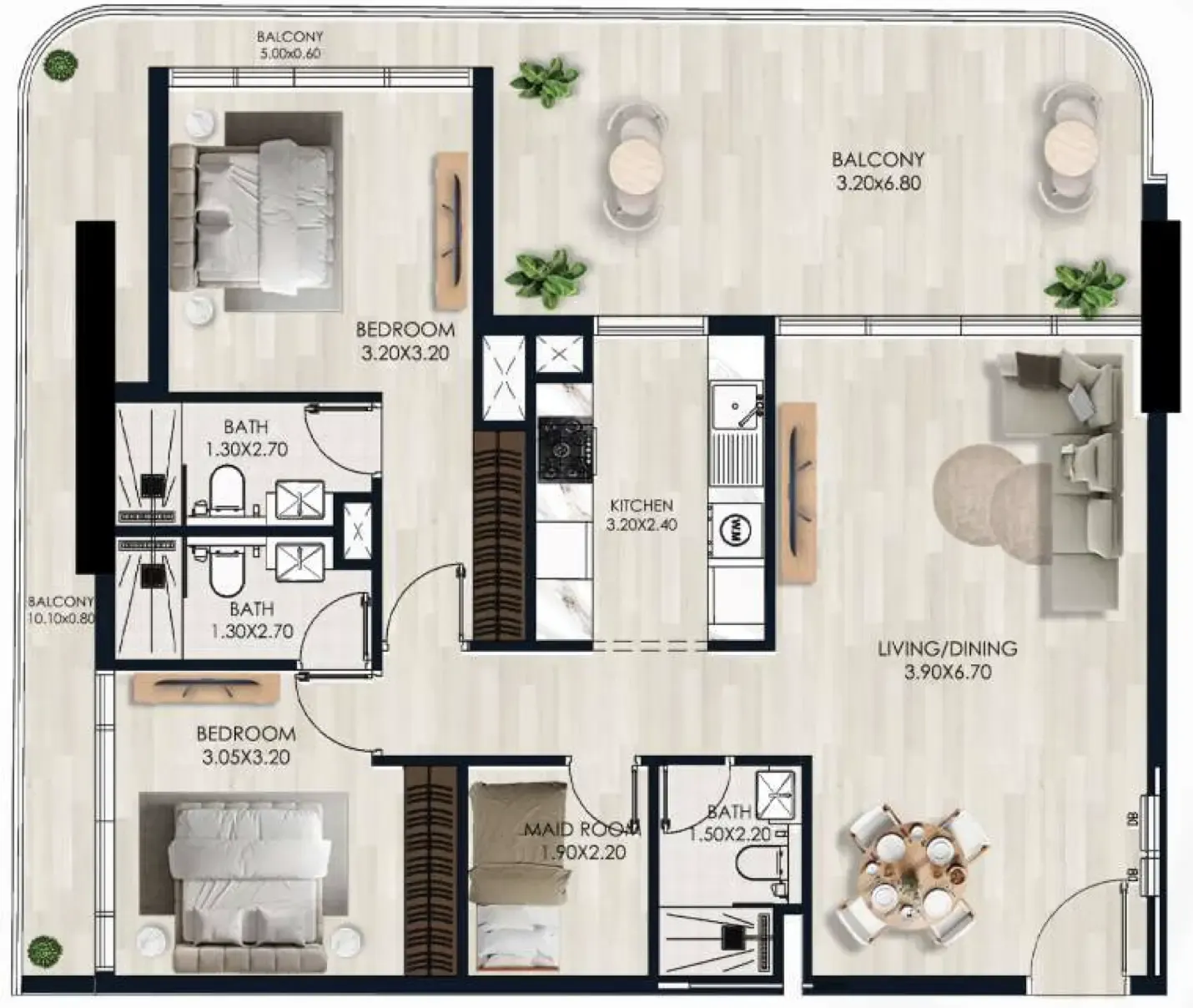 Vision Developments Sera Gardens by Vision floor plan