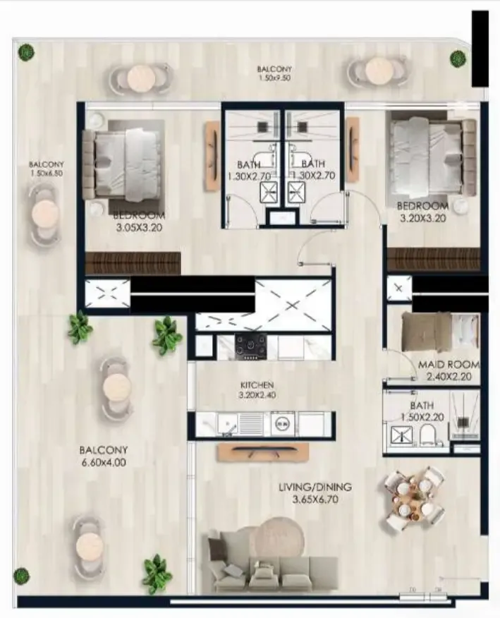 Vision Developments Sera Gardens by Vision floor plan