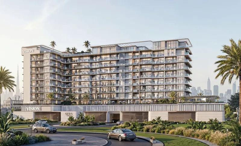 Exterior at Sera Gardens by Vision in Dubai Production City Dubai