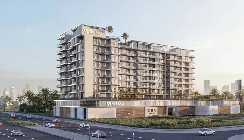 Exterior at Sera Gardens by Vision in Dubai Production City Dubai