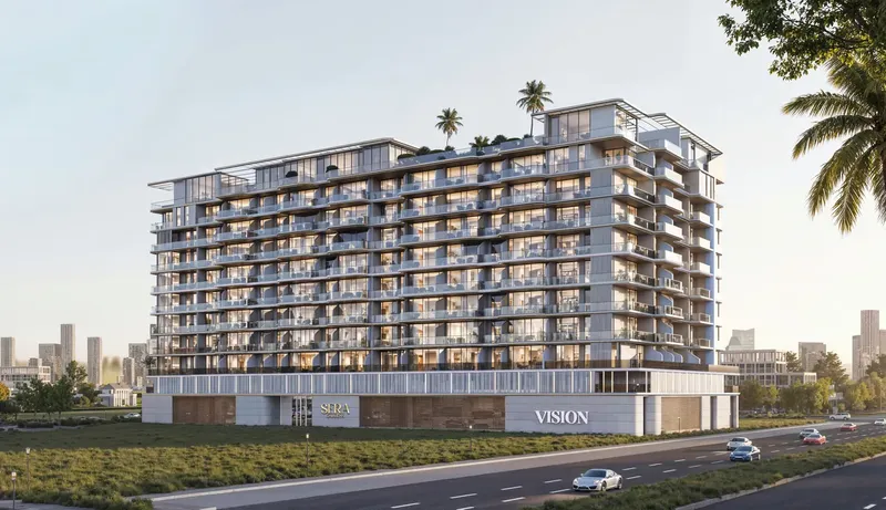 Exterior at Sera Gardens by Vision in Dubai Production City Dubai