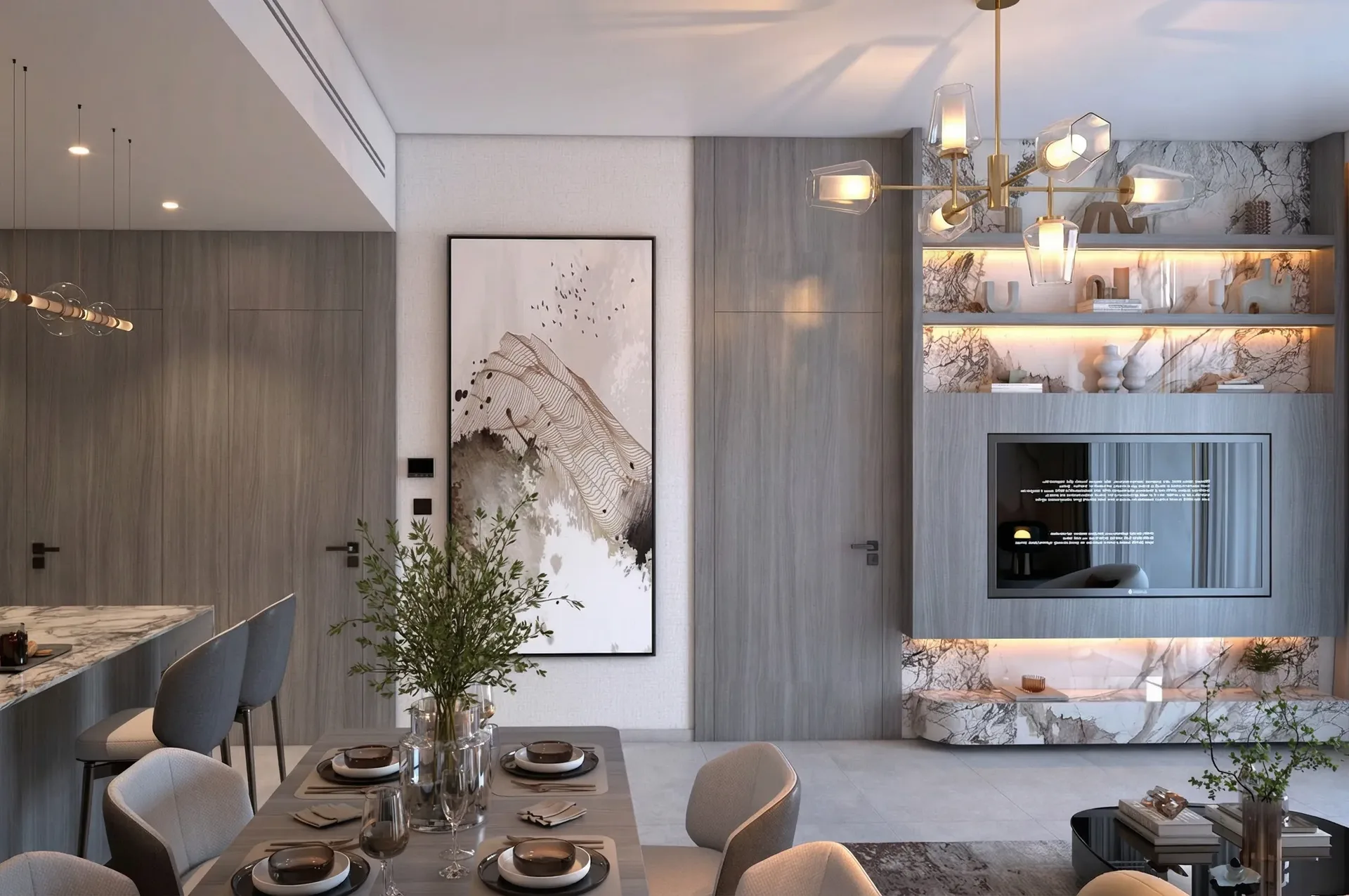 Interior at Sera Gardens by Vision in Dubai Production City Dubai