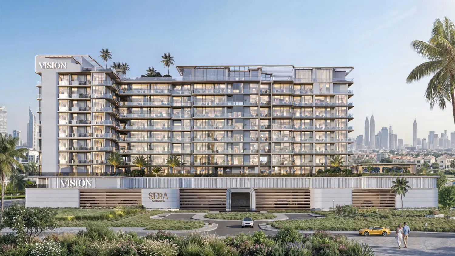 Exterior at Sera Gardens by Vision in Dubai Production City Dubai