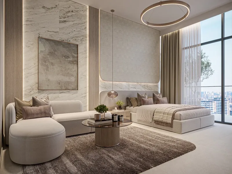 Interior at Seraph By Wadan in Dubailand Residence Complex Dubai